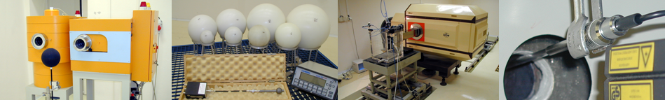 Jednotlivé časti národných etalónov z oddelenia ionizujúceho žiarenia IONIZUJÚCE ŽIARENIE